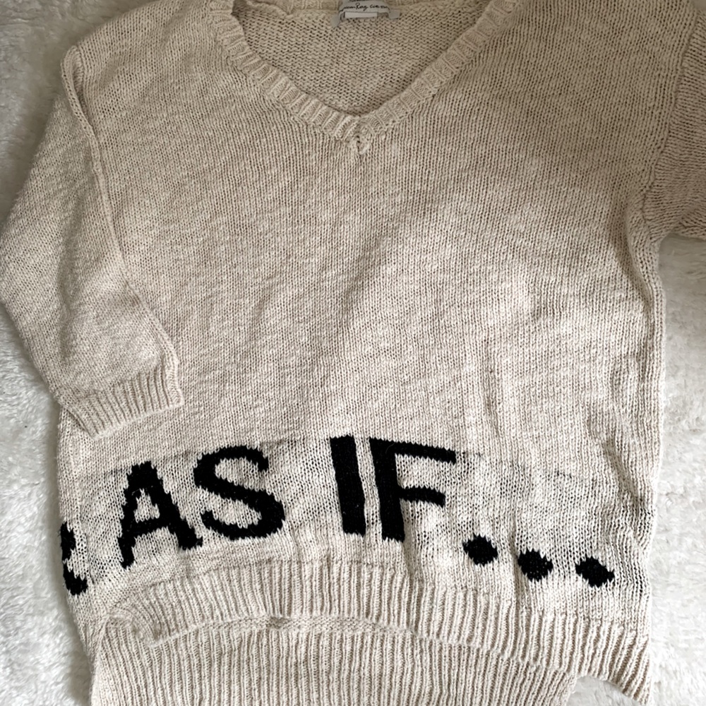 American Rag Knit Sweater